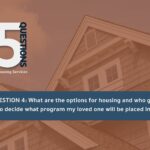 What are the options for residential services and who gets to decide what program my loved one will be placed in?