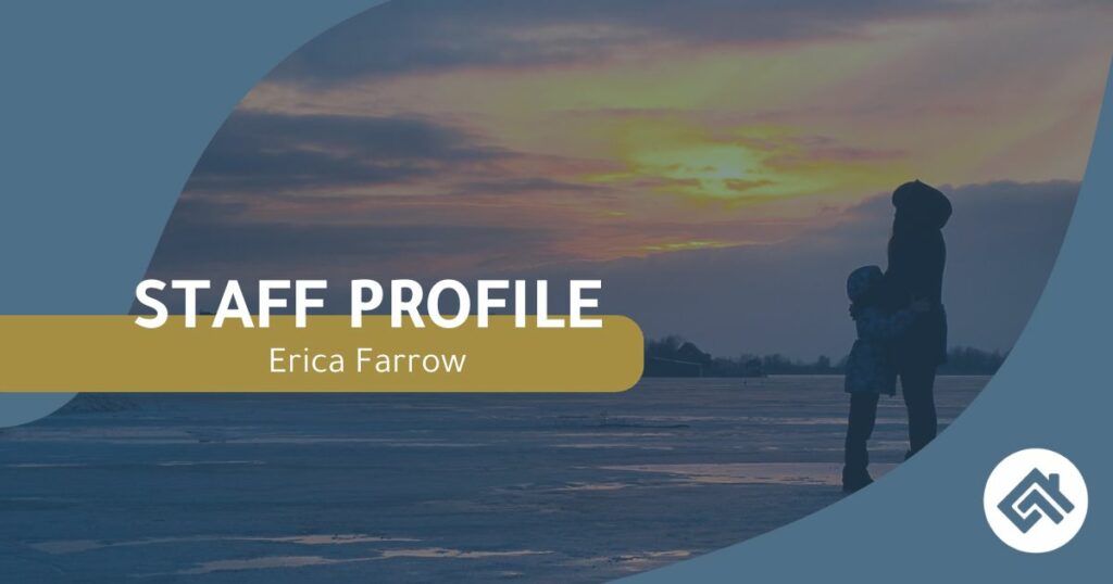 Staff Profile Header image: Erica Farrow
