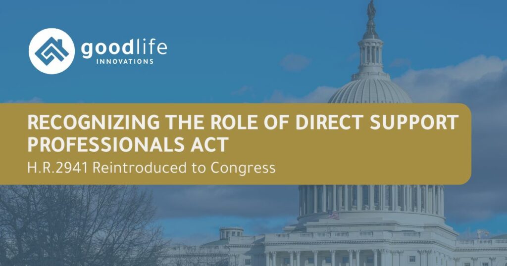 Recognizing the role of direct support professionals Act